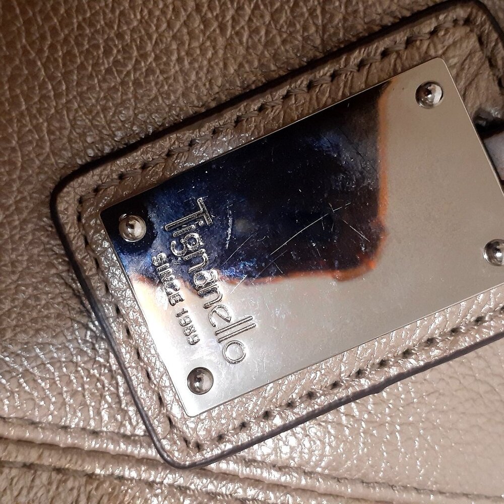 Tignanello Copper-like Handbag
